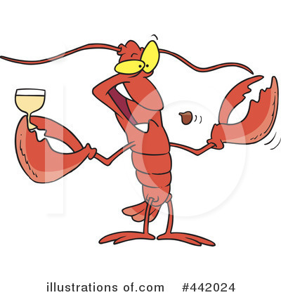 Lobster Clipart #442024 by toonaday