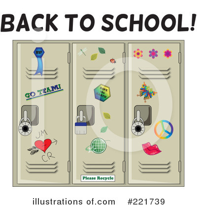 Lockers Clipart #221739 by Pams Clipart