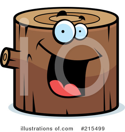 Royalty-Free (RF) Log Clipart Illustration by Cory Thoman - Stock Sample #215499