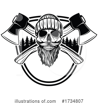 Beard Clipart #1734807 by Vector Tradition SM