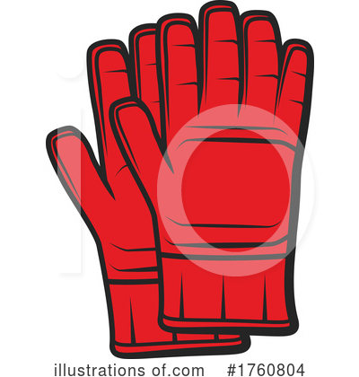 Gloves Clipart #1760804 by Vector Tradition SM