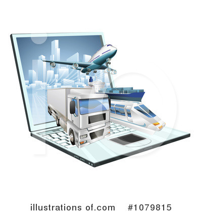 Logistics Clipart #1079815 by AtStockIllustration