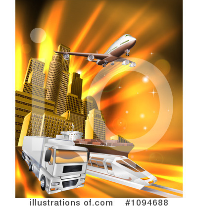 Royalty-Free (RF) Logistics Clipart Illustration by AtStockIllustration - Stock Sample #1094688
