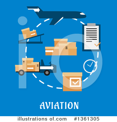 Royalty-Free (RF) Logistics Clipart Illustration by Vector Tradition SM - Stock Sample #1361305