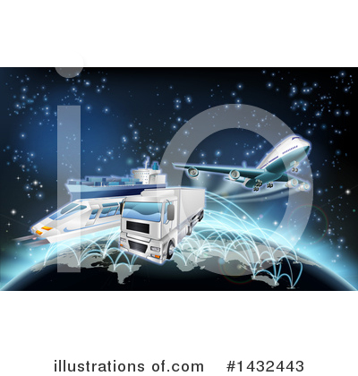 Royalty-Free (RF) Logistics Clipart Illustration by AtStockIllustration - Stock Sample #1432443