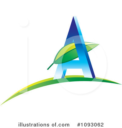 Letter A Clipart #1093062 by Lal Perera