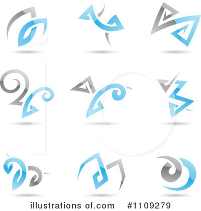 Royalty-Free (RF) Logos Clipart Illustration by cidepix - Stock Sample #1109279
