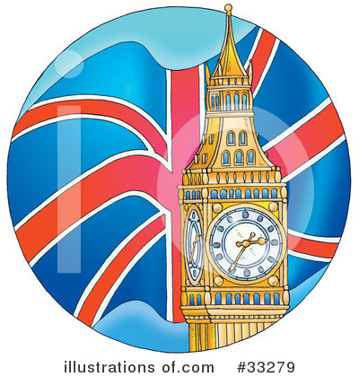 Royalty-Free (RF) London Clipart Illustration by Alex Bannykh - Stock Sample #33279