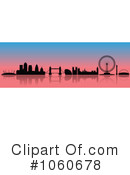 London Skyline Clipart #1060678 by cidepix