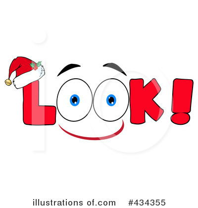Look Clipart #434355 by Hit Toon