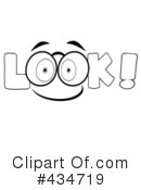 Look Clipart #434719 by Hit Toon