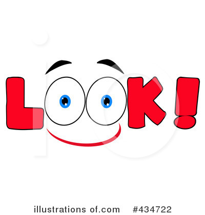Royalty-Free (RF) Look Clipart Illustration by Hit Toon - Stock Sample #434722