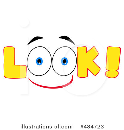 Look Clipart #434723 by Hit Toon