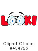 Look Clipart #434725 by Hit Toon