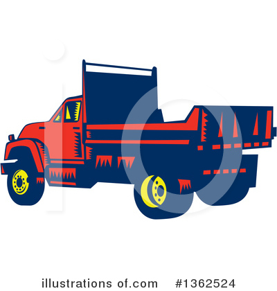 Lorry Clipart #1362524 by patrimonio