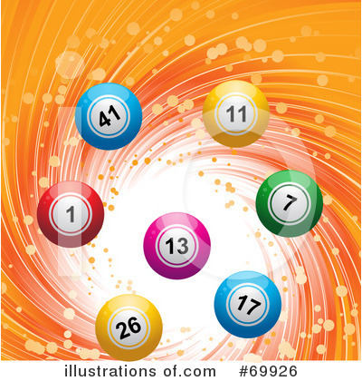 Royalty-Free (RF) Lottery Balls Clipart Illustration by elaineitalia - Stock Sample #69926