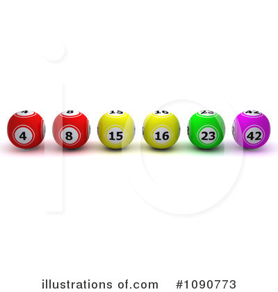 Royalty-Free (RF) Lottery Clipart Illustration by KJ Pargeter - Stock Sample #1090773