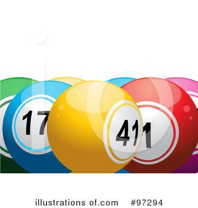 Royalty-Free (RF) Lottery Clipart Illustration by elaineitalia - Stock Sample #97294