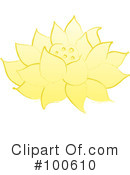 Lotus Clipart #100610 by Pams Clipart