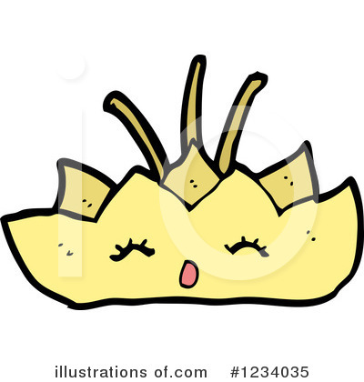 Royalty-Free (RF) Lotus Clipart Illustration by lineartestpilot - Stock Sample #1234035