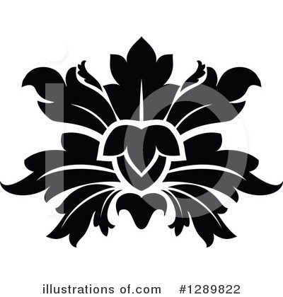 Royalty-Free (RF) Lotus Clipart Illustration by Vector Tradition SM - Stock Sample #1289822
