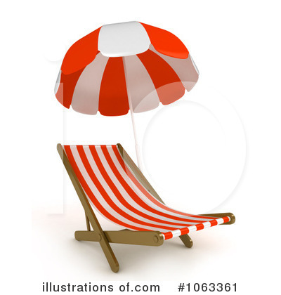 Beach Umbrella Clipart #1063361 by BNP Design Studio