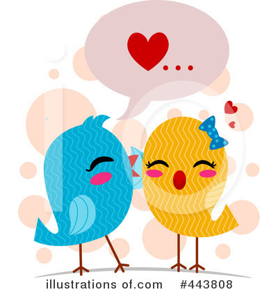 Free Bird Vector  on Royalty Free  Rf  Love Birds Clipart Illustration By Bnp Design Studio