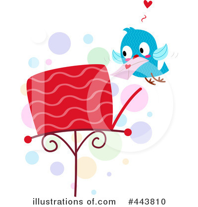 Royalty-Free (RF) Love Birds Clipart Illustration by BNP Design Studio - Stock Sample #443810
