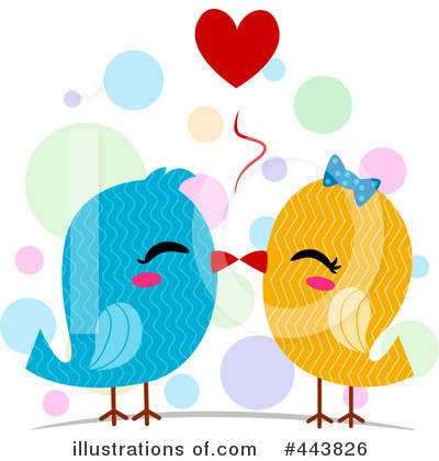 Love Birds Clipart #443826 by BNP Design Studio