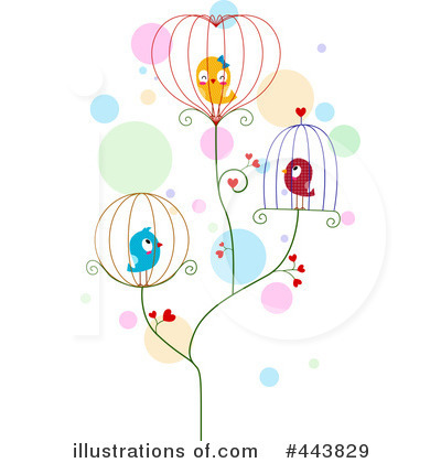 Love Birds Clipart #443829 by BNP Design Studio