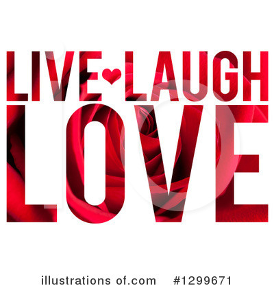 Live Laugh Love Clipart #1299671 by Arena Creative