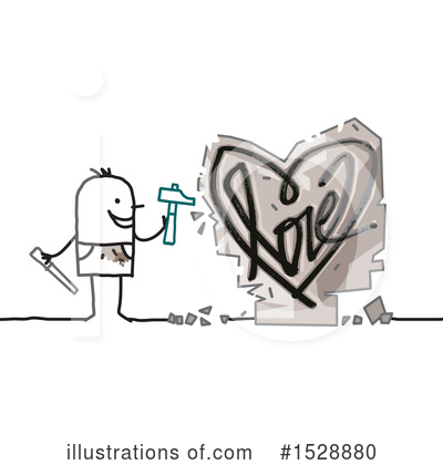 Royalty-Free (RF) Love Clipart Illustration by NL shop - Stock Sample #1528880