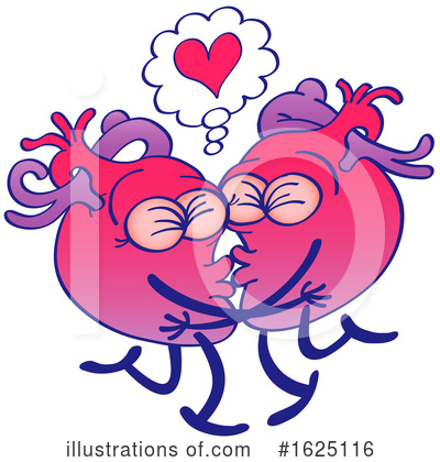 Human Heart Clipart #1625116 by Zooco