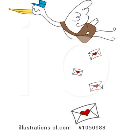Stork Clipart #1050988 by BNP Design Studio