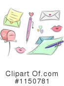 Love Letter Clipart #1150781 by BNP Design Studio