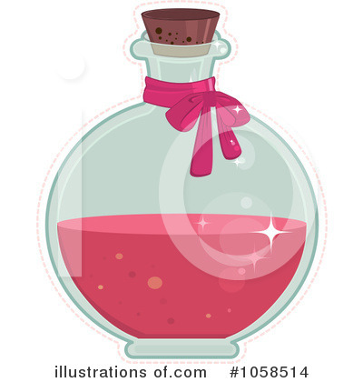 Royalty-Free (RF) Love Potion Clipart Illustration by Melisende Vector - Stock Sample #1058514