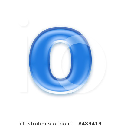 Royalty-Free (RF) Lowercase Blue Letter Clipart Illustration by chrisroll - Stock Sample #436416