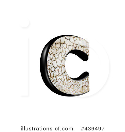 Royalty-Free (RF) Lowercase Cracked Earth Letter Clipart Illustration by chrisroll - Stock Sample #436497