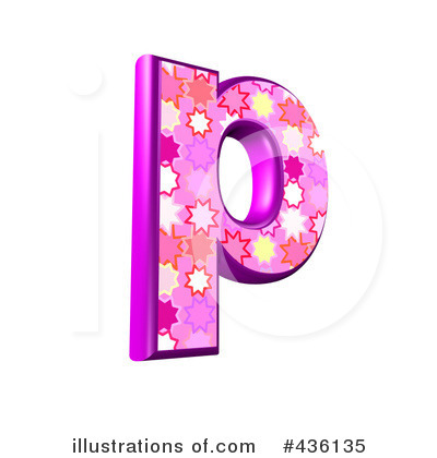 Royalty-Free (RF) Lowercase Pink Burst Letter Clipart Illustration by chrisroll - Stock Sample #436135