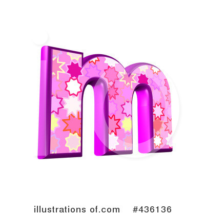 Lowercase Pink Burst Letter Clipart #436136 by chrisroll