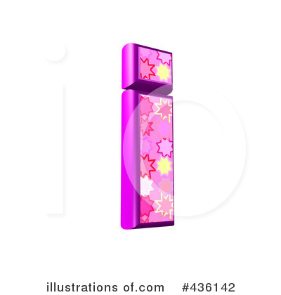 Royalty-Free (RF) Lowercase Pink Burst Letter Clipart Illustration by chrisroll - Stock Sample #436142