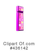 Lowercase Pink Burst Letter Clipart #436142 by chrisroll
