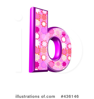 Royalty-Free (RF) Lowercase Pink Burst Letter Clipart Illustration by chrisroll - Stock Sample #436146