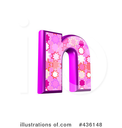 Royalty-Free (RF) Lowercase Pink Burst Letter Clipart Illustration by chrisroll - Stock Sample #436148