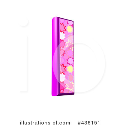 Royalty-Free (RF) Lowercase Pink Burst Letter Clipart Illustration by chrisroll - Stock Sample #436151