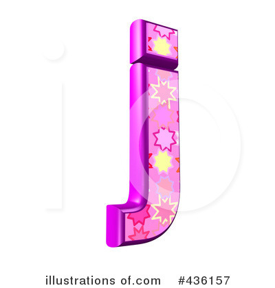 Royalty-Free (RF) Lowercase Pink Burst Letter Clipart Illustration by chrisroll - Stock Sample #436157