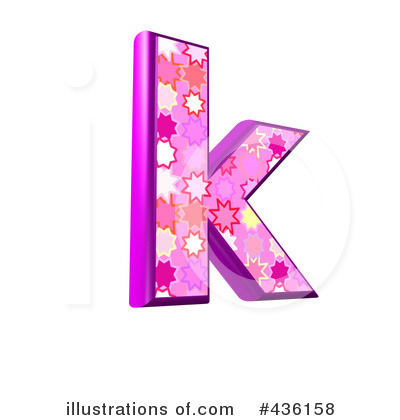 Royalty-Free (RF) Lowercase Pink Burst Letter Clipart Illustration by chrisroll - Stock Sample #436158