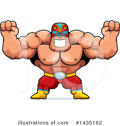 Wrestling Clipart #1435162 by Cory Thoman