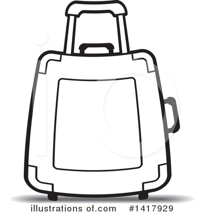 Suitcase Clipart #1417929 by Lal Perera
