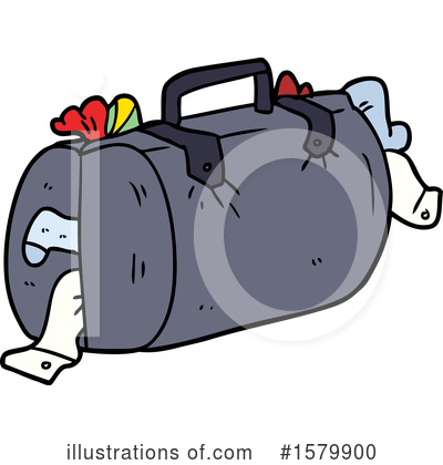 Suitcase Clipart #1579900 by lineartestpilot